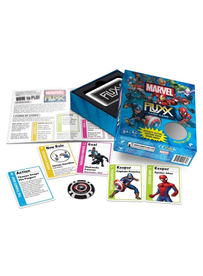 Looney Labs Looney Labs Marvel Fluxx Specialty Edition Card Game  - Image 2