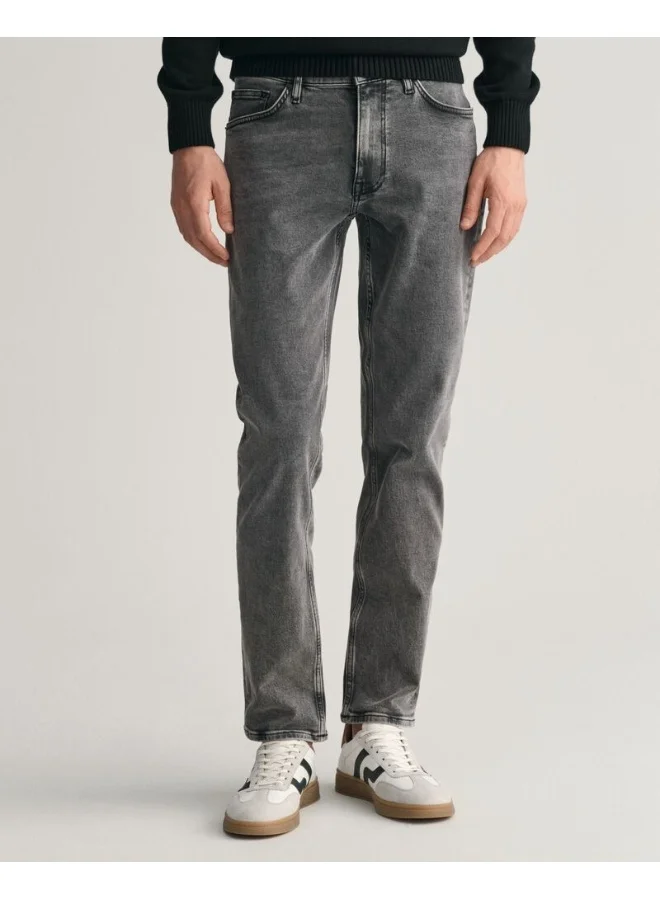 GANT Gant Slim Fit Black Wash Jeans