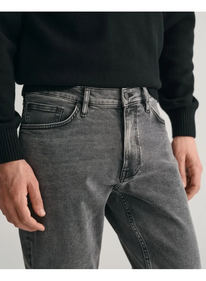 GANT Gant Slim Fit Black Wash Jeans