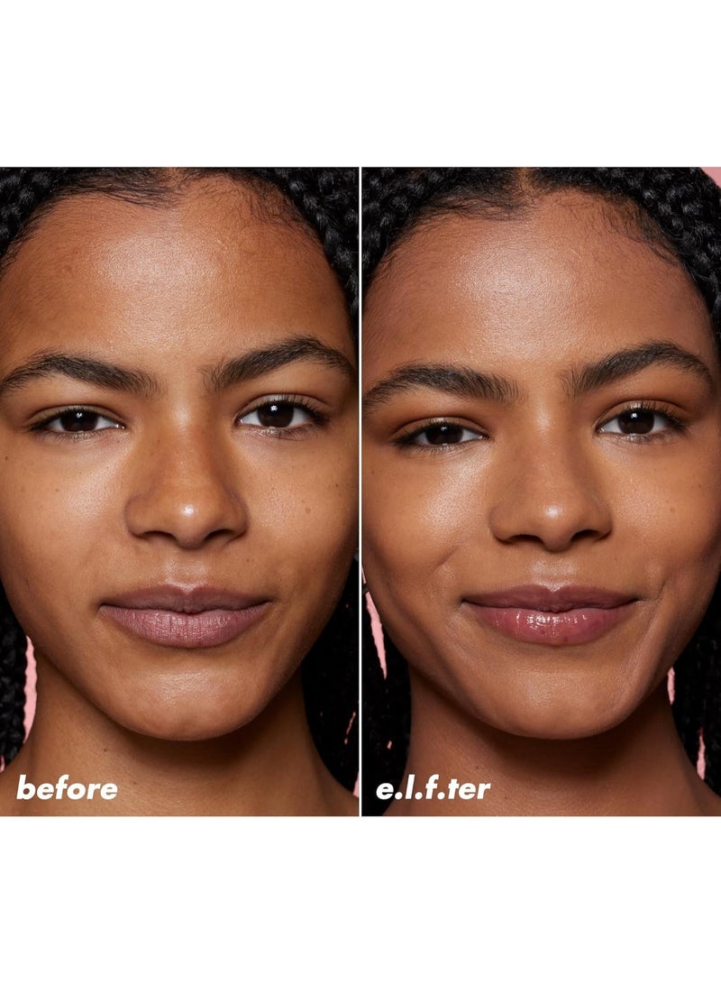 إلف هالو جلو سكين تينت بعامل حماية من الشمس 50، مرطب ملون للضوء، يمنح توهجًا طبيعيًا، لون أسمر محايد - Image 2