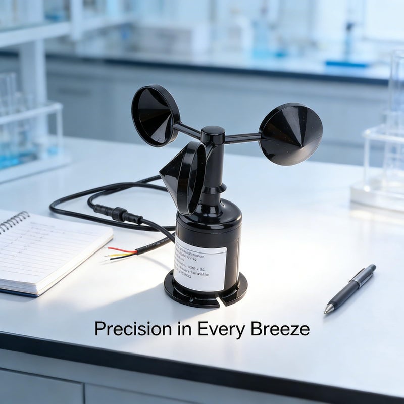 Wind Speed Anemometer with Extension Cable for Meteorology Marine Use - Image 4