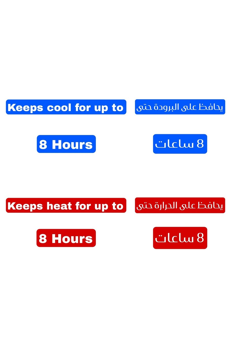 أو جي إس كوب حراري ستانلس بتصميم فاخر وعزل متقن، يحافظ على البرودة والحرارة حتى 8 ساعات الأفضل  تجربة يومية - Image 5