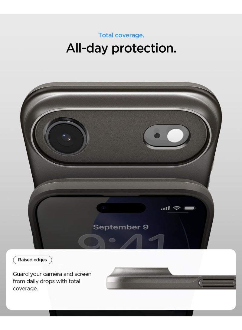 Spigen Thin Fit MagFit for iPhone 17 Air MagSafe Case Cover - Gunmetal - Image 4