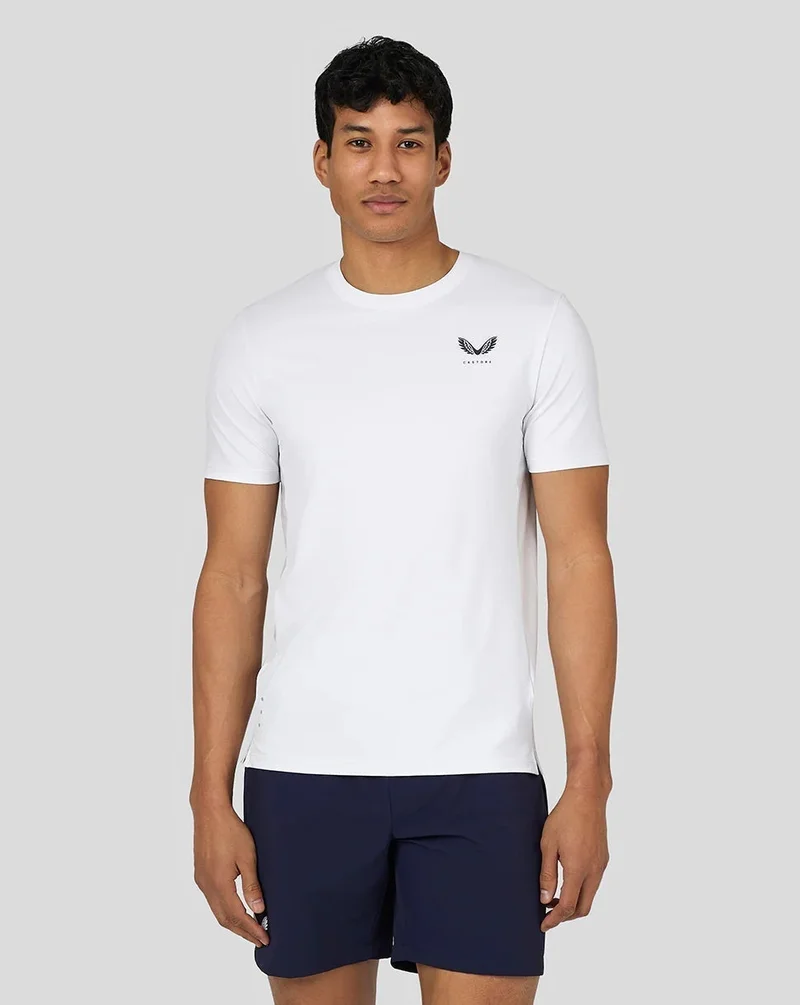 كاستور Castore Men’S Active Short Sleeve Performance T-shirt - White