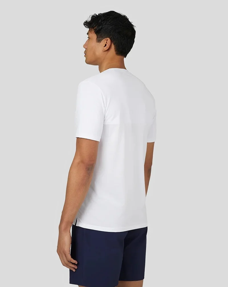 CASTORE Castore Men’S Active Short Sleeve Performance T-shirt - White