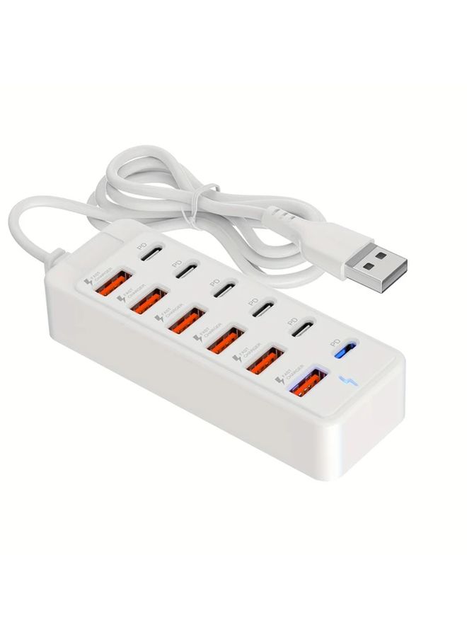 8 Port USB Fast Charging Station 6 Type C PD 6 USB A Ports 25W Per Port - Image 5