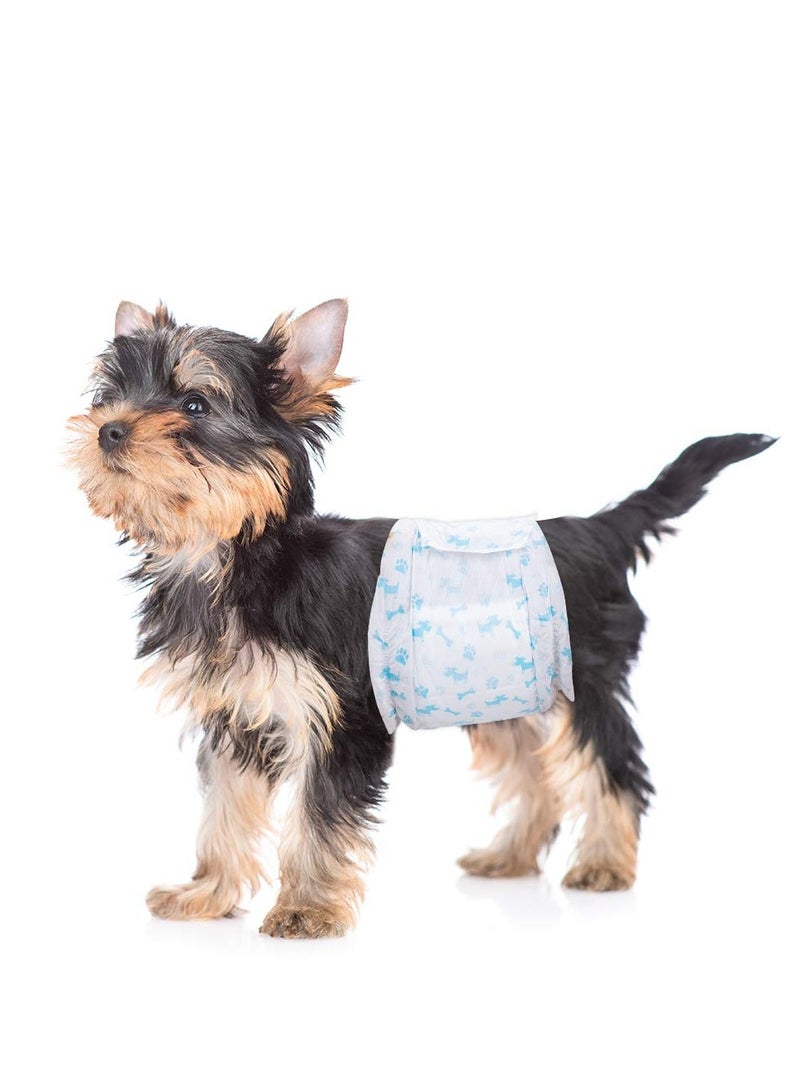 vsell24 Male Dog Diapers(XS) - Adjustable, Leak-Proof, Disposable Belly Bands for Dogs with Marking, Incontinence, or Post-Surgery Needs - Soft, Breathable, and Comfortable Fit  - Image 4