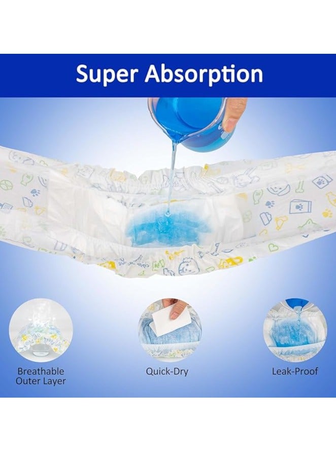 vsell24 Male Dog Diapers(XS) - Adjustable, Leak-Proof, Disposable Belly Bands for Dogs with Marking, Incontinence, or Post-Surgery Needs - Soft, Breathable, and Comfortable Fit  - Image 5