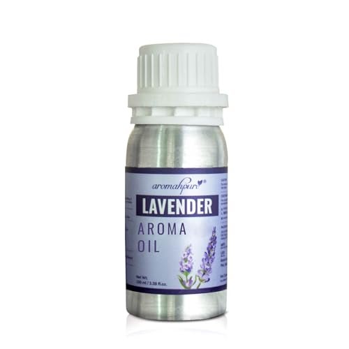 Aromahpure Lavender Aroma Oil | 100ml Undiluted & Natural | Long-Lasting Scent for Aromatherapy, Candle & Soap Making, Diffusers, Room Freshener, Humidifier, Bathroom Revitalizer & Home Essentials - Image 1