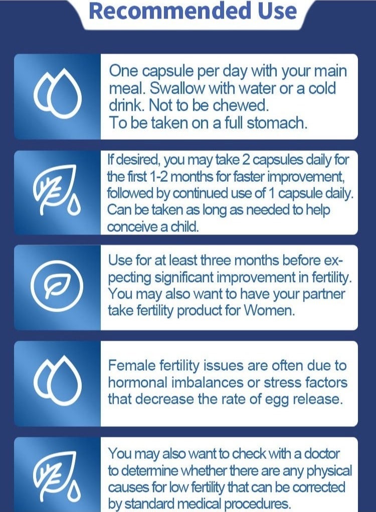 Wins Town Wintown Men Fertiltity Capsules，Wellman Conception Dietary Supplement - 600 mg *10 capsules  - Image 3