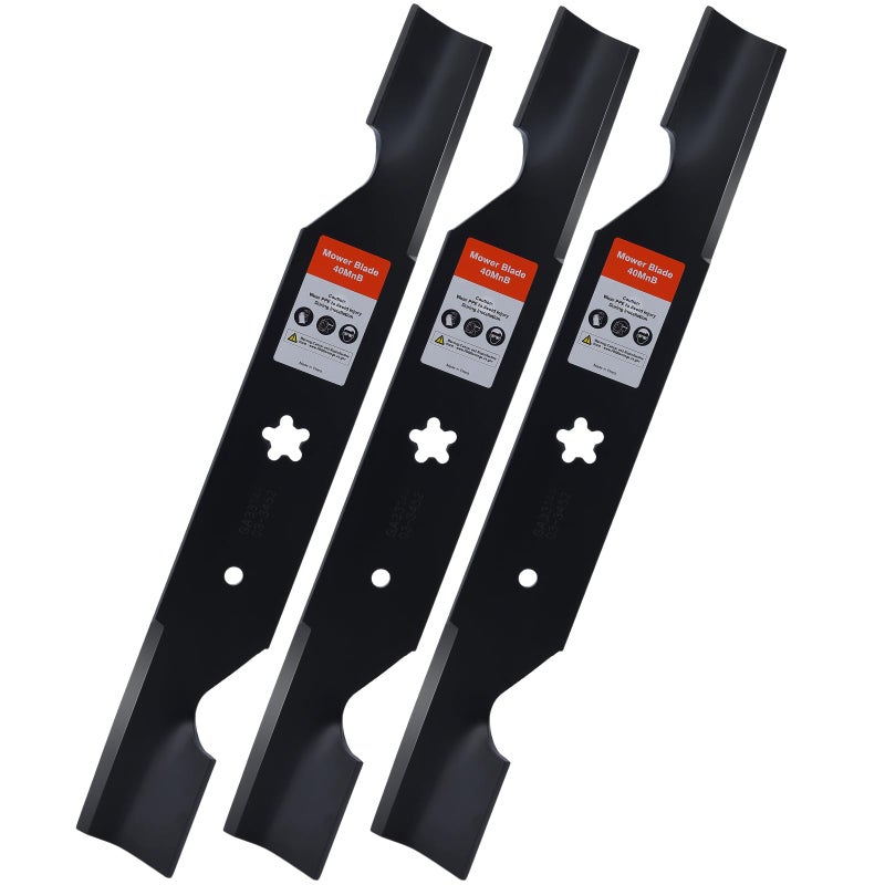 Grasscool Z254F 54 inch High Lift Blades for Hus qvarna Z254 MZ54 RZ5424 RZ5426 YTH26V54 YTH2454 YTH24V54 LGT2654 LGT2554 54''Deck Zero Turn Lawn Mower Replace 187256 532187256 532187254 - Image 1