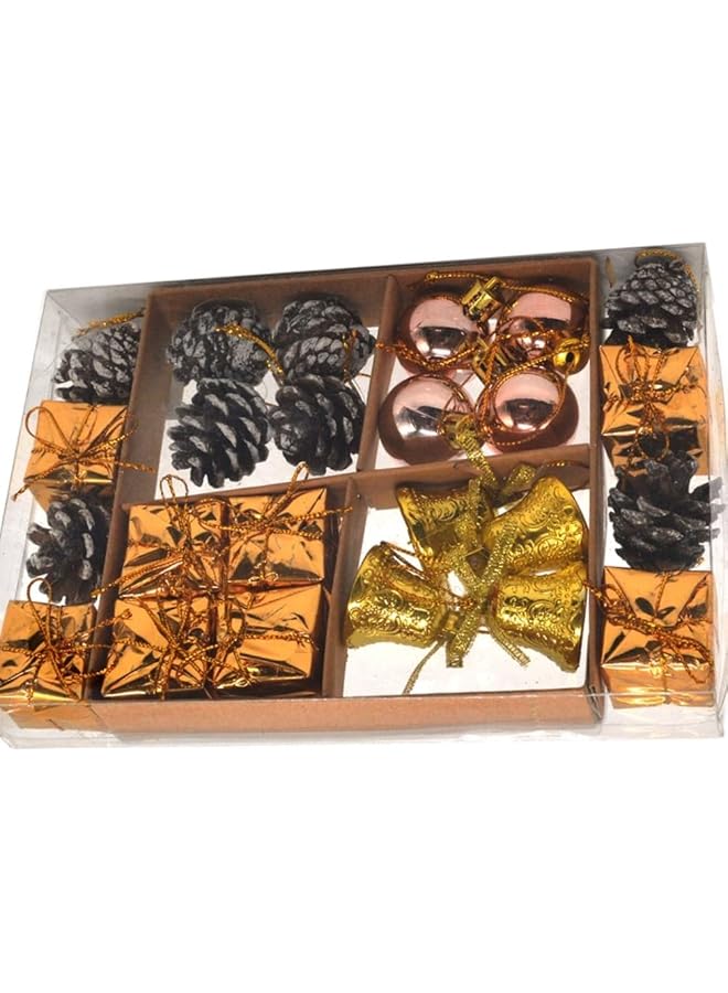 The Bros مجموعة صندوق زينة عيد الميلاد والسحر الكاملة - مجموعة ديكور العطلات المثالية للزينة الاحتفالية - Image 1