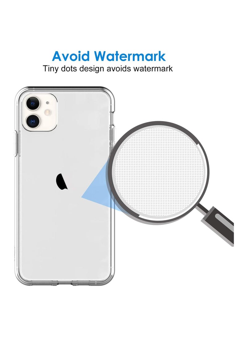 JETech Case Compatible iPhone 11, 6.1-Inch, Shockproof Bumper Cover, Anti-Scratch Clear Back (HD Clear) - Image 4