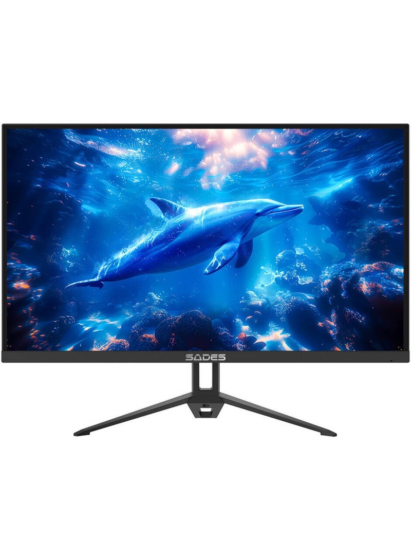 Sades RT-DOLPHIN Gaming Monitor, 27" IPS Display, FHD Resolution, 240Hz Refresh Rate, 1ms (MPRT) Response Time, Adaptive Sync Technology, Anti-Blue Light Eye Care, HDR Support, Black | SA-F03F27 - Image 4
