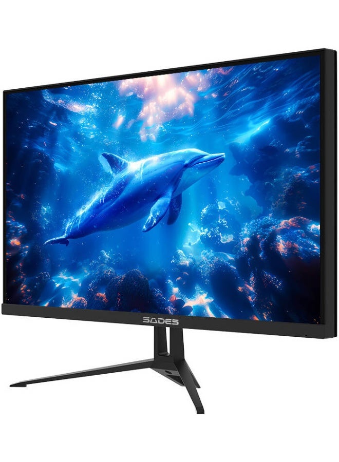 Sades RT-DOLPHIN Gaming Monitor, 27" IPS Display, FHD Resolution, 240Hz Refresh Rate, 1ms (MPRT) Response Time, Adaptive Sync Technology, Anti-Blue Light Eye Care, HDR Support, Black | SA-F03F27 - Image 3