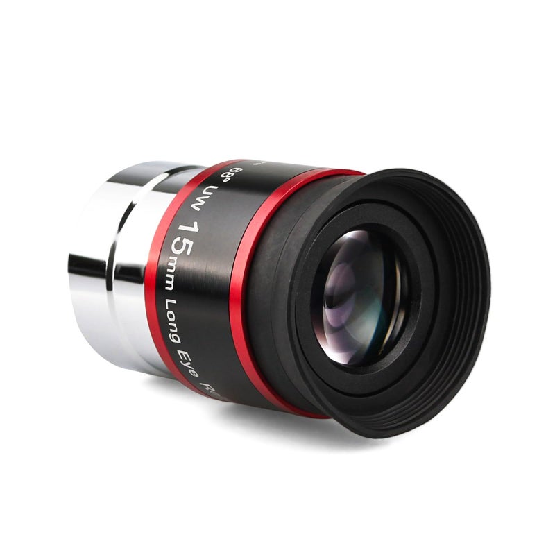 SVBONY Telescopes Eyepieces 1.25 inches Eyepiece 68 Degree Ultra Wide Angle Telescope Accessory (15mm) - Image 1