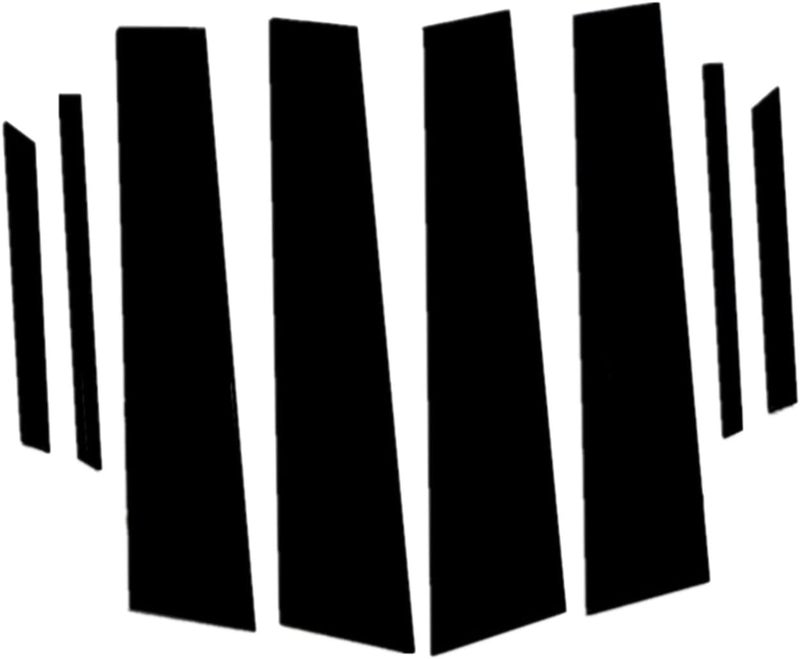 Vuzmode 8PCS Polished Pillar Posts for Toyota C-HR - Image 1