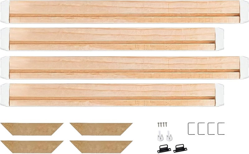 DIY Wood Frame Kit, Four Pieces - 11.8X17.7, Art Displaying - Image 1