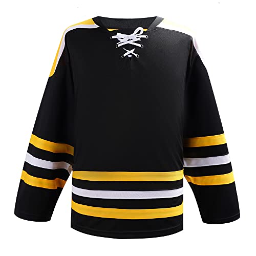 EALER H900 Series Ice Hockey League Team Color Blank Practice Jersey & Thick, Breathable and Quick-Dry High Strength Fabric&Unisex Junior to Senior - Image 1