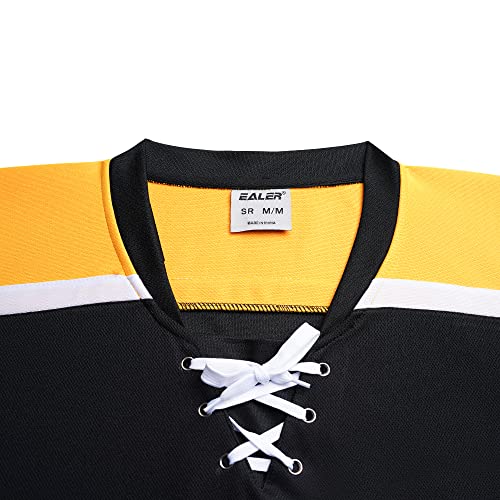 EALER H900 Series Ice Hockey League Team Color Blank Practice Jersey & Thick, Breathable and Quick-Dry High Strength Fabric&Unisex Junior to Senior - Image 3
