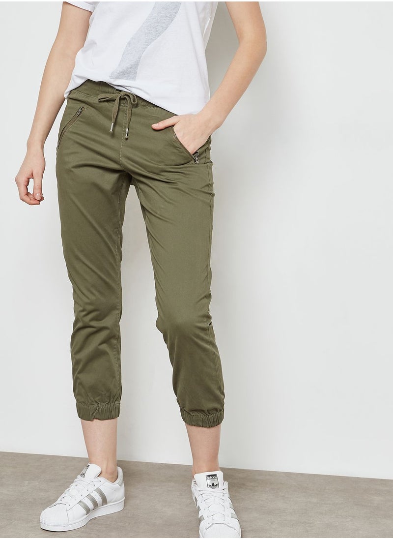 Cotton On Cuffed Tie Waist Pants  - Image 1