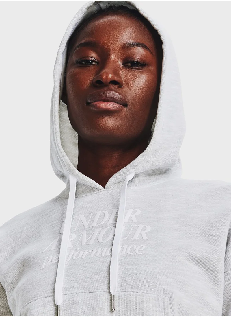 UNDER ARMOUR Essential Script Hoodie