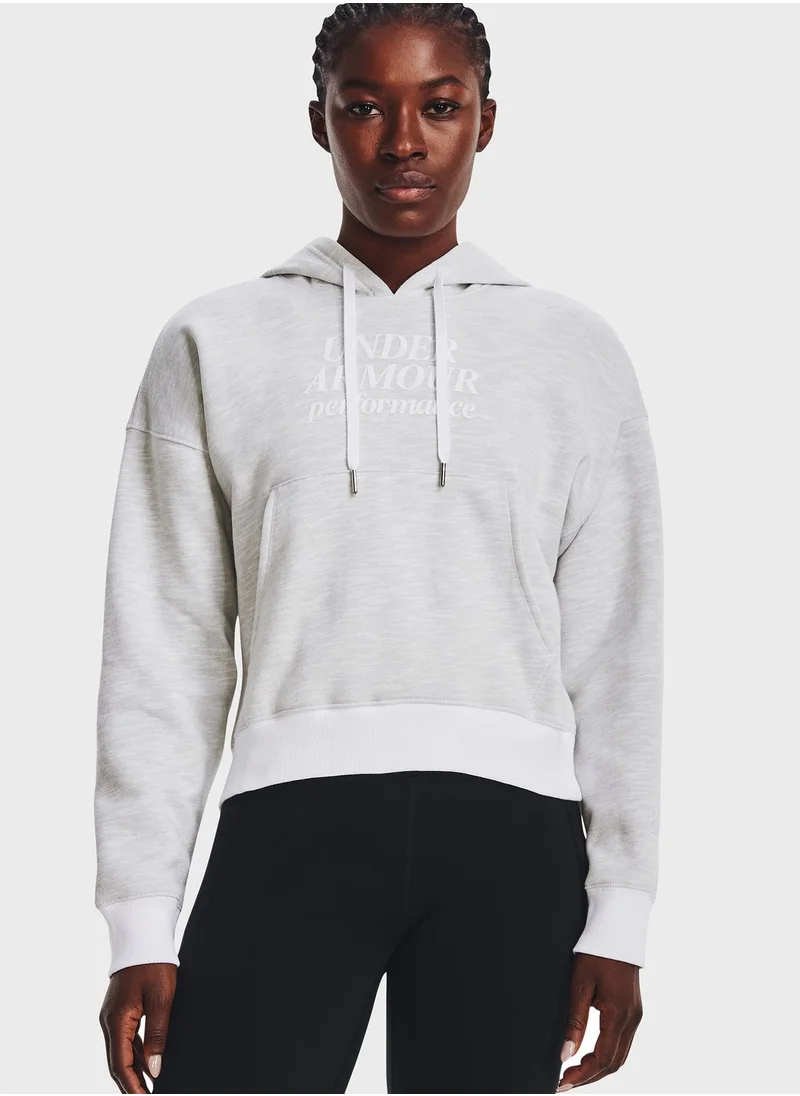 UNDER ARMOUR Essential Script Hoodie