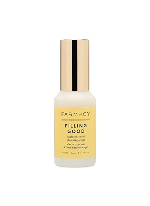 FARMACY Farmacy Hyaluronic Acid Serum for Face - Filling Good Anti Aging Skin Care + Hydrating Face Serum - Plumping + Smoothing Wrinkle Serum to Visibly Firm Skin for a Youthful Complexion (30ml) 