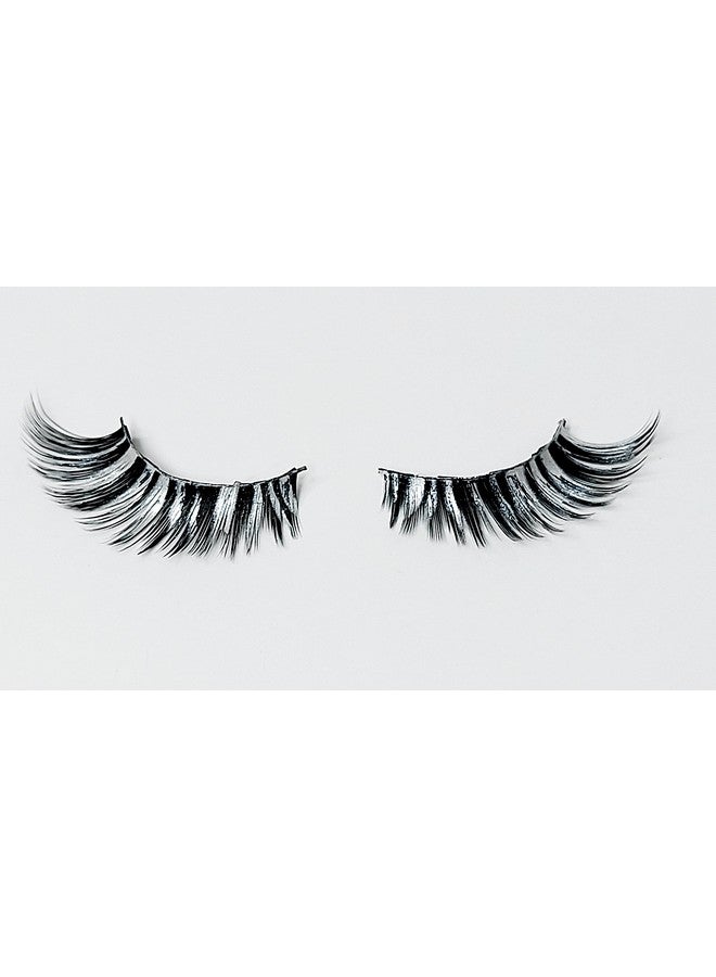 ezolistic Fake Color Magnetic Eyelashes Set (4 Pairs) 3D Looking Reusable Eye Lashes Extension For Halloween And Cosplays Costume Parties Cruelty Free False Eyelashes - Image 5