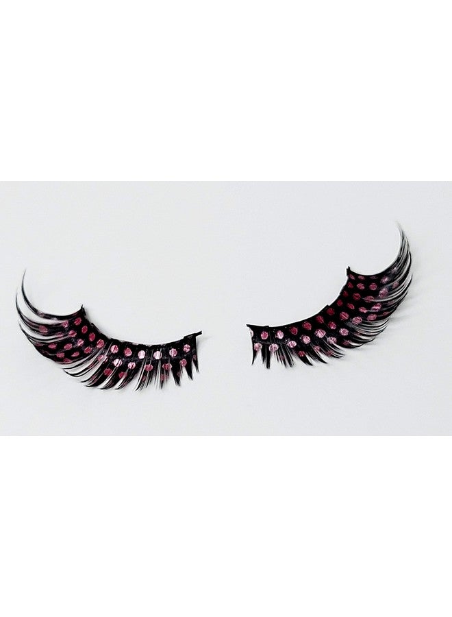 ezolistic Fake Color Magnetic Eyelashes Set (4 Pairs) 3D Looking Reusable Eye Lashes Extension For Halloween And Cosplays Costume Parties Cruelty Free False Eyelashes - Image 3
