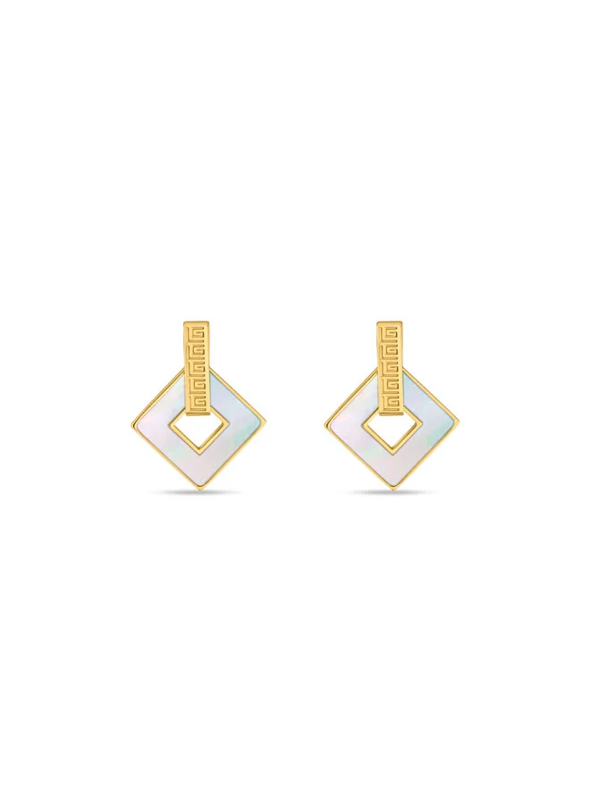 Guy Laroche Coralie Gold Earring for Women