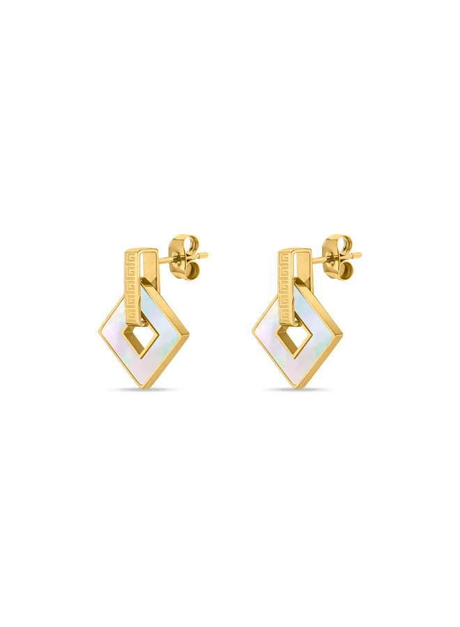 Guy Laroche Coralie Gold Earring for Women