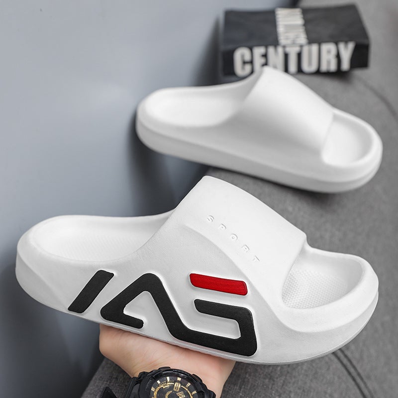 Eva Slippers Men'S Summer Outer Wear Fashionable Indoor Non-Slip Bathing Thick-Soled Slippers Men'S Outer Wear Sandals - Image 1