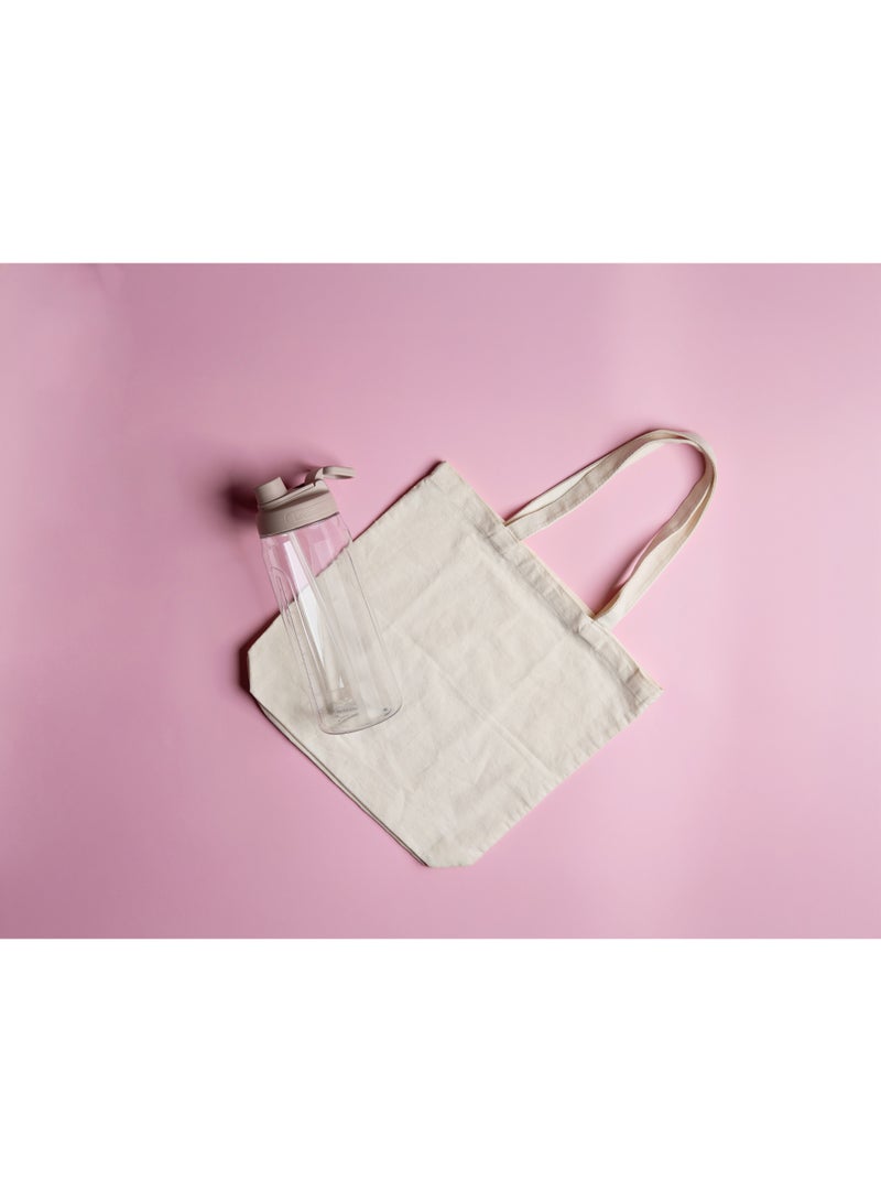 LocknLock زجاجة ماء لوكن لوك أكتيف 2 لتر بيضاء - متينة، سهلة الإمساك، مقاومة للتسرب مع حلقة إصبع مخفية - Image 4