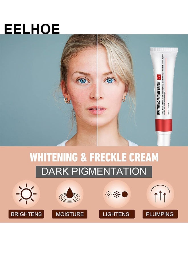 EELHOE Whitening Freckle Cream, Help Reduce Dark Spots, Anti-Aging, Beauty Skin Care, Spot Cream, Spot Treatment 20G - Image 4