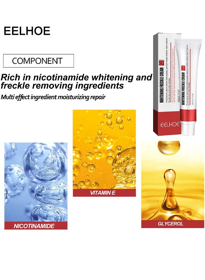 EELHOE Whitening Freckle Cream, Help Reduce Dark Spots, Anti-Aging, Beauty Skin Care, Spot Cream, Spot Treatment 20G - Image 2