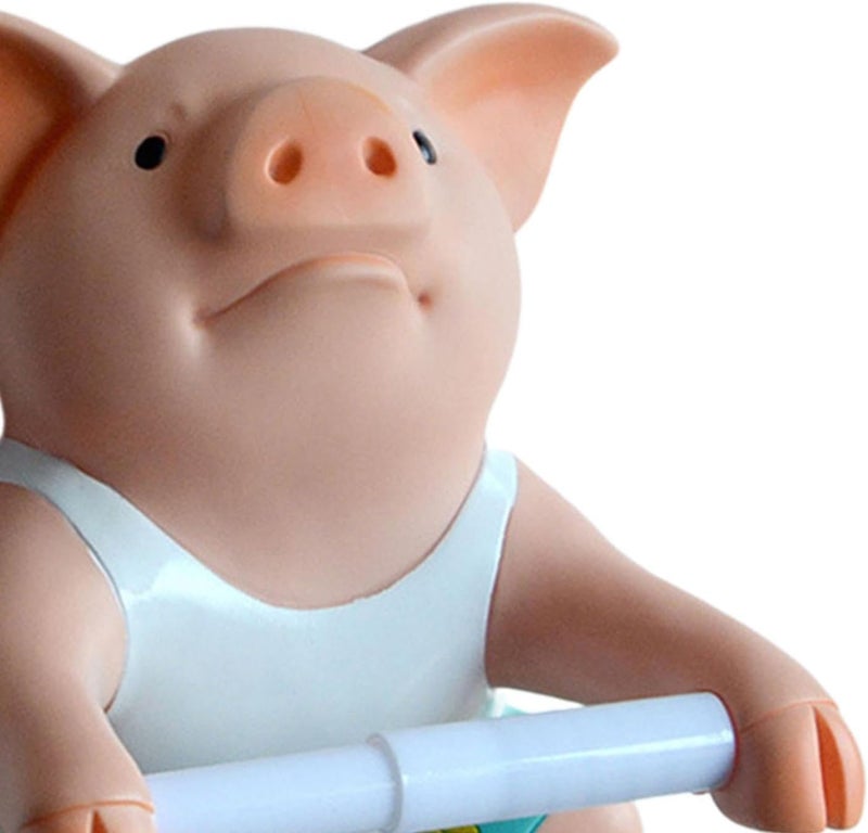 Toilet Paper Holder Animal Figurine Wall Sculpture Toilet Roll Organizer Creative Towel Rack Vinyl Material Suitable for Restroom Kitchen - Image 3