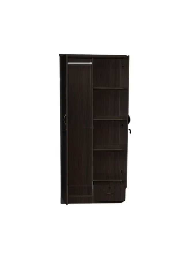 SULSHA 2 Door Wooden Wardrobe Cabinet Cupboard Engineered Wood Perfect Modern Stylish Heavy Duty - Image 2