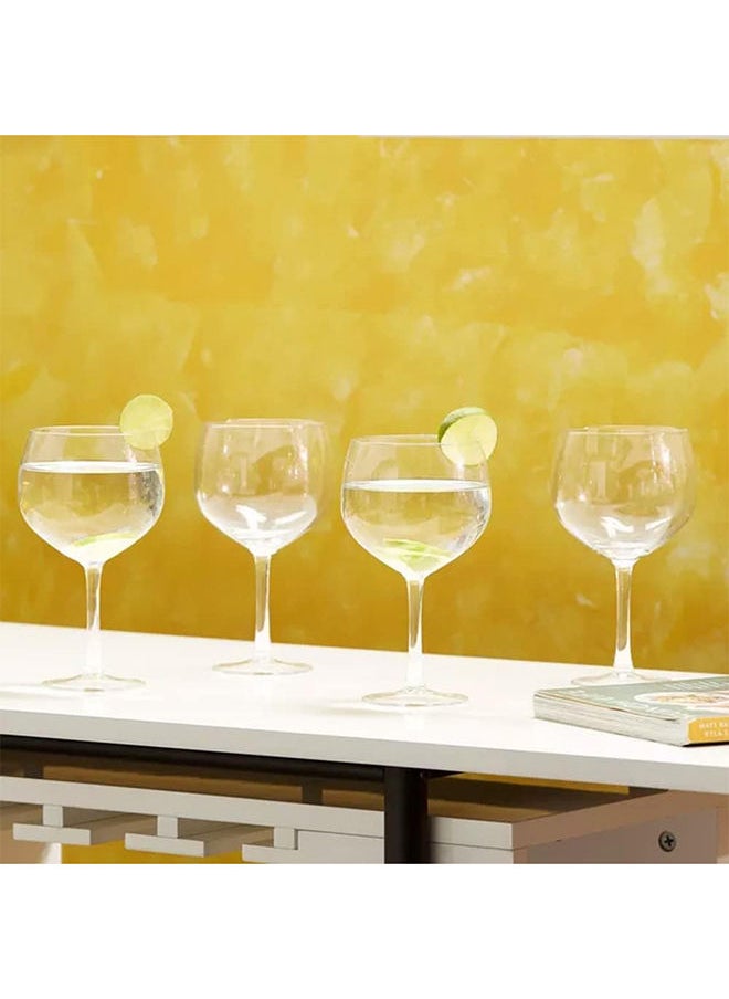Orchid 4-Piece Royal Leerdam Gin And Tonic Cocktail Glass Set 650ml  - Image 3