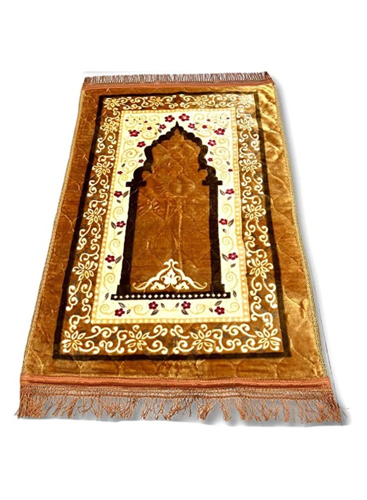 DeloPik Muslim Prayer Mat Rug, Islamic Prayer Mat - Ideal Gift for Ramadan & Special Occasions - Image 2