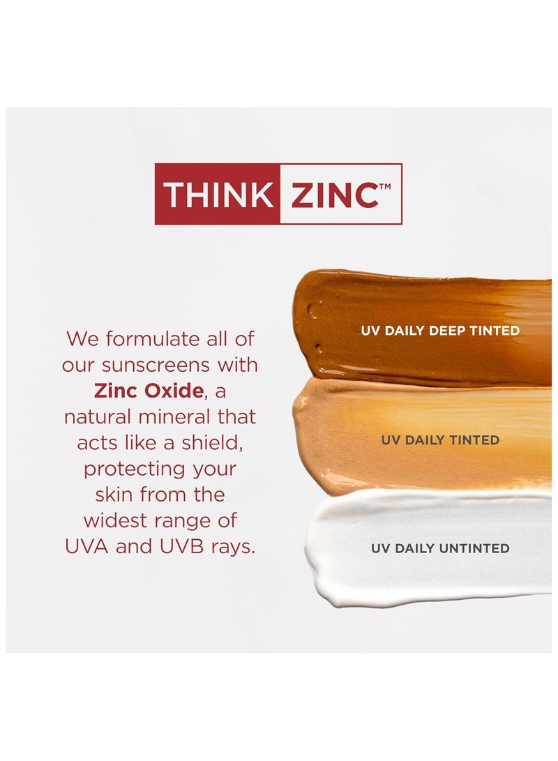 ايتا ام دي الأشعة فوق البنفسجية اليومية SPF 40 ملونة الوجه واقي الشمس مرطب ، ملونة مرطب للوجه مع SPF ، رائعة للجفاف ، مزيج ، والبشرة العادية - Image 3