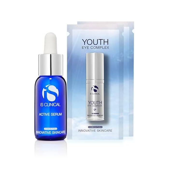 iS CLINICAL Active Serum - Helps visibly even skin tone, Excellent for acne-prone skin, Anti-Aging, Face Serum - Image 1