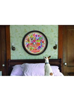eeboo : Piece And Love Positivity 500 Piece Round Circle Jigsaw Puzzle Puzzle For Adults And Families Glossy Sturdy Pieces And Minimal Puzzle Dust  - Image 5