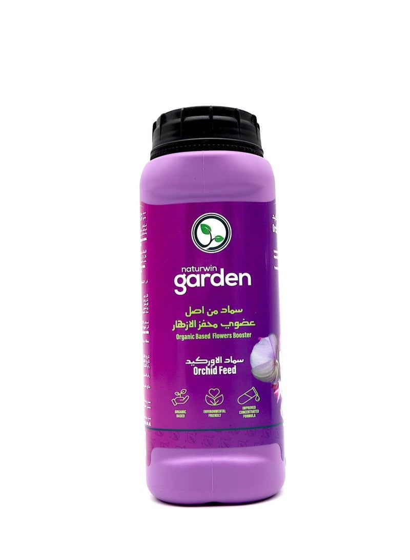 AGS Organic Based Orchid Feed Liquid Flowers Booster is a Specially Formulated Liquid Fertilizer Designed to Enhance Growth and Blooming of Orchids With a 500ml Bottle Orchid Feed Provides Essential Nutrients in an Organic form Promoting Vibrant Flowers and Healthy Foliage.  - Image 2