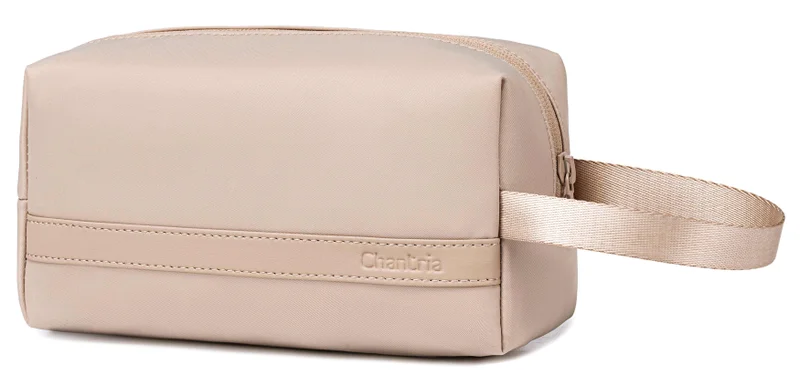 شانتريا Premium Lightweight Carry All Bag for Women Water Resistant Multifunctional Clutch Bag with Multiple Pockets, CB00814, Khaki