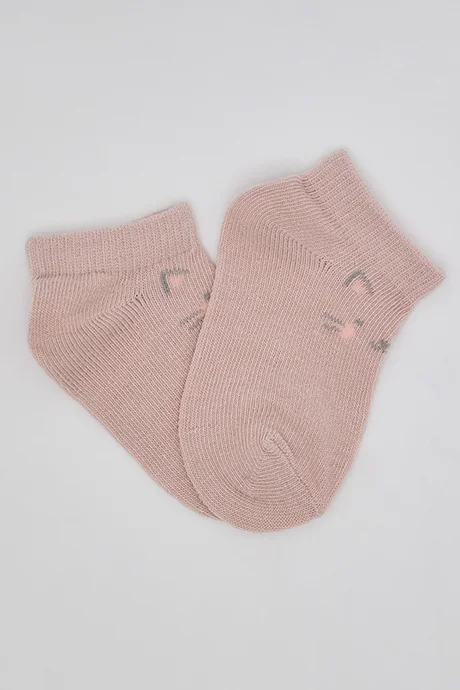 R&B 3 Pack Printed Ankle Socks