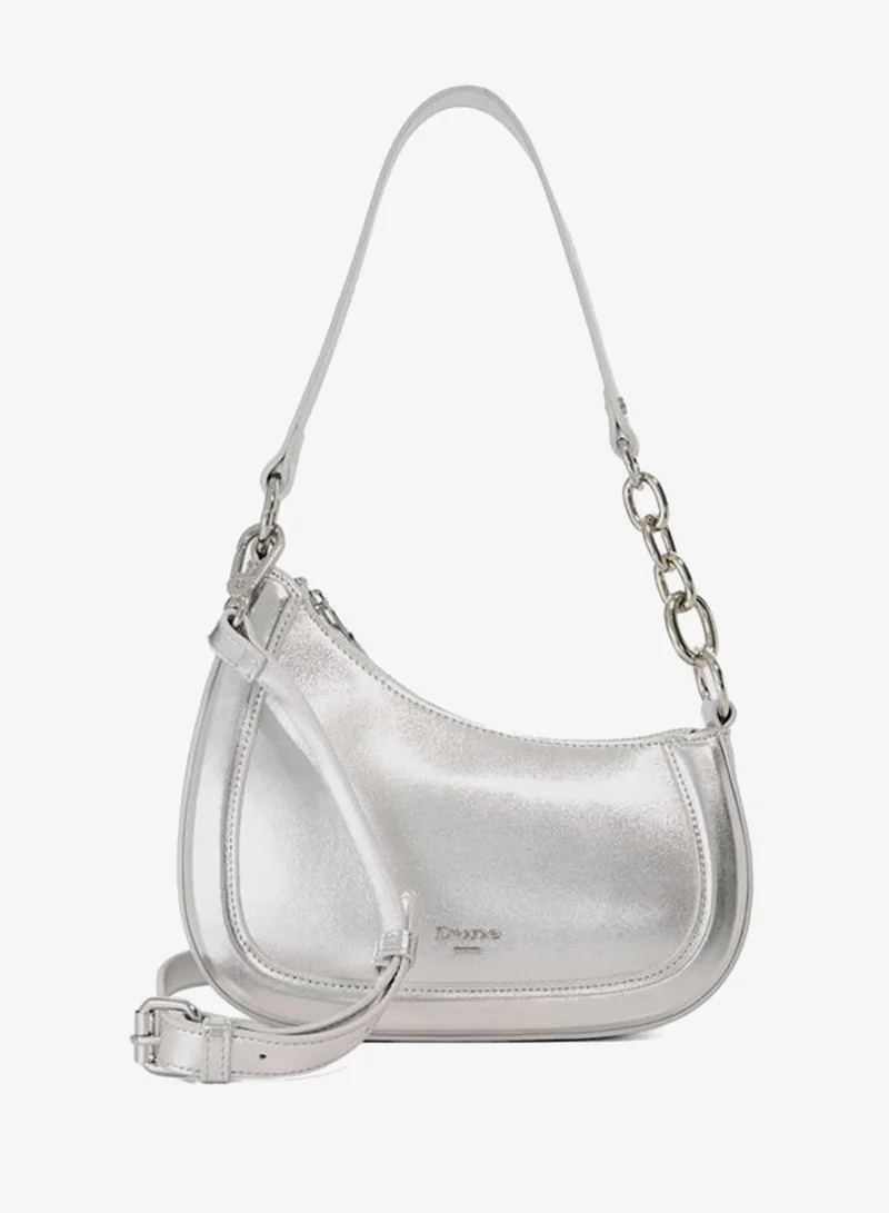 ديون لندن حقيبة كتف بسلسلة غير متماثلة