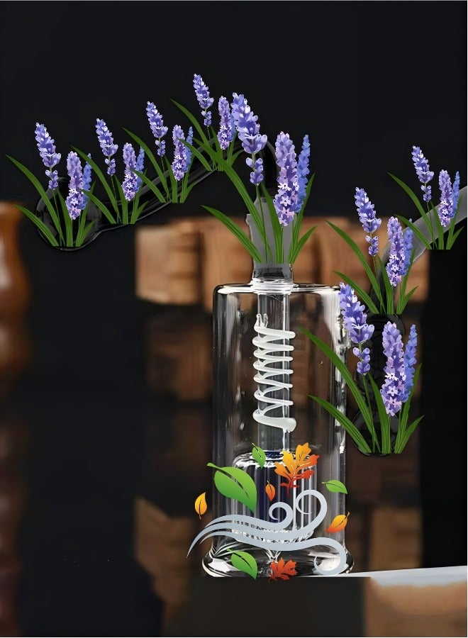 زجاجة شمعة زجاجية مقاومة للحرارة عالية الجودة مصنوعة من بوروسيليكات الطبي لاستخدام طويل الأمد