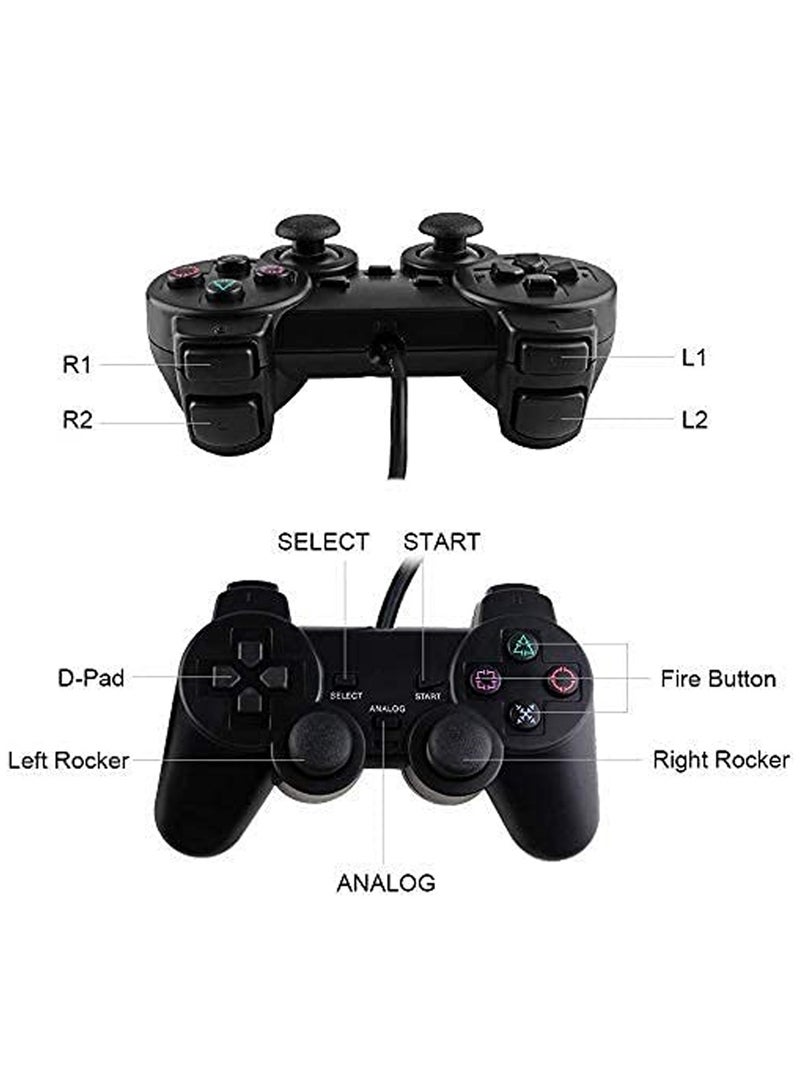 Wired DualShock Remote Controller for PlayStation, High-Performance Gamepad with Responsive ons and Ergonomic Design, Compatible with PlayStation Console for Precise Control and Enhanced Gaming Experience - Image 5