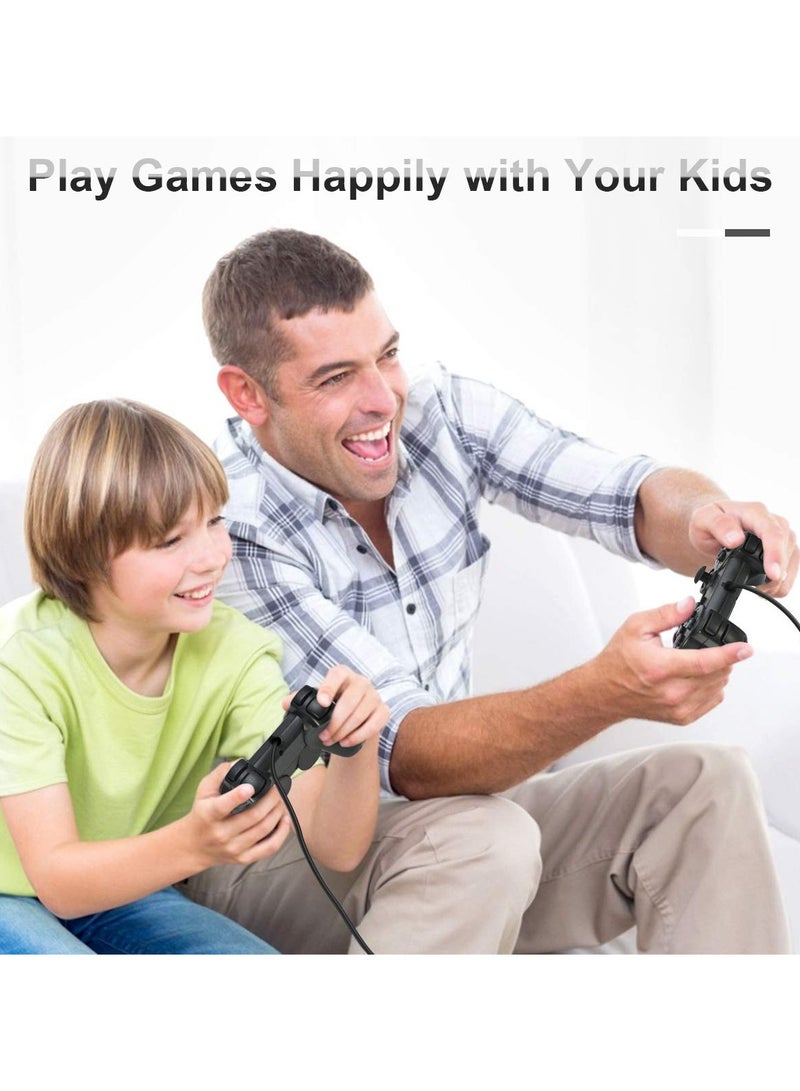 Wired DualShock Remote Controller for PlayStation, High-Performance Gamepad with Responsive ons and Ergonomic Design, Compatible with PlayStation Console for Precise Control and Enhanced Gaming Experience - Image 3